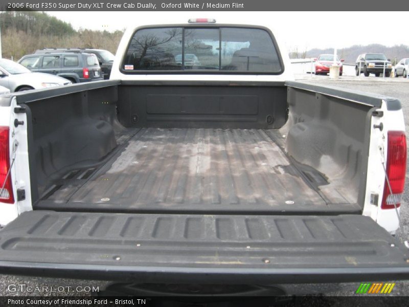 Oxford White / Medium Flint 2006 Ford F350 Super Duty XLT Crew Cab Dually