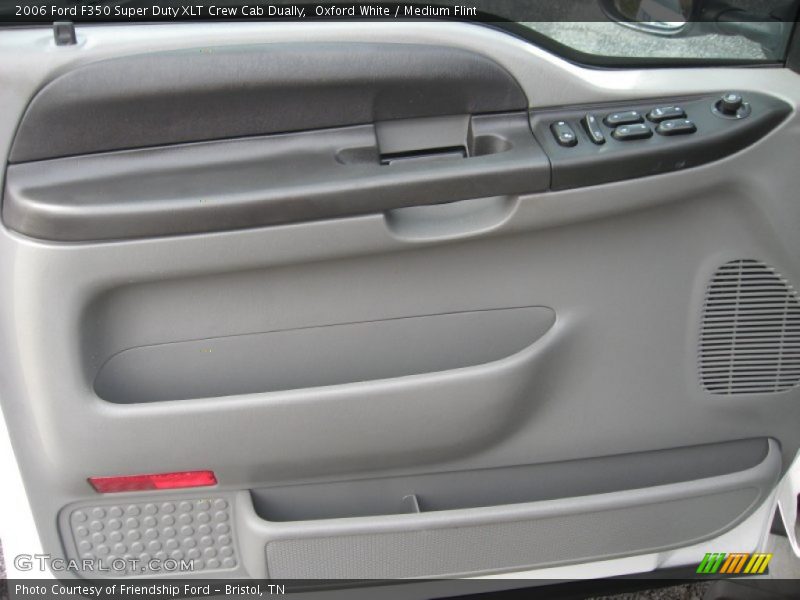 Oxford White / Medium Flint 2006 Ford F350 Super Duty XLT Crew Cab Dually