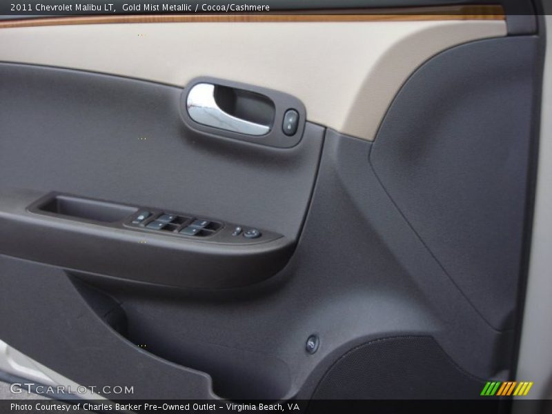 Gold Mist Metallic / Cocoa/Cashmere 2011 Chevrolet Malibu LT