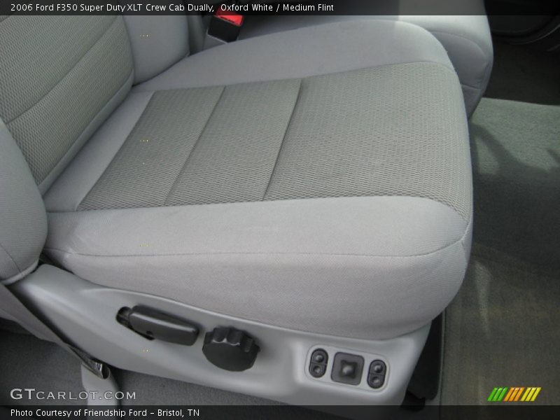Oxford White / Medium Flint 2006 Ford F350 Super Duty XLT Crew Cab Dually