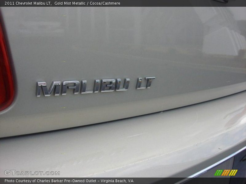 Gold Mist Metallic / Cocoa/Cashmere 2011 Chevrolet Malibu LT
