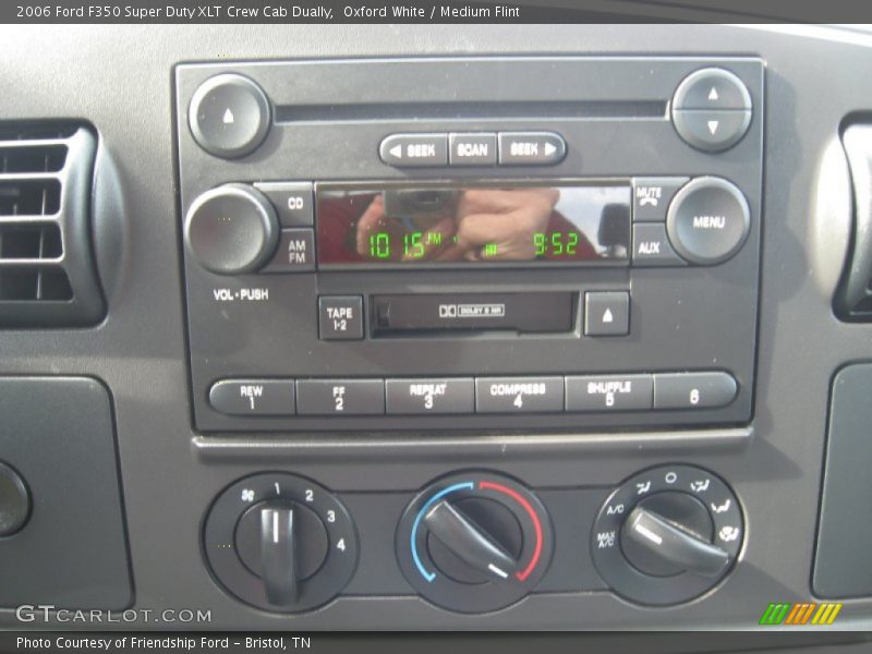 Oxford White / Medium Flint 2006 Ford F350 Super Duty XLT Crew Cab Dually