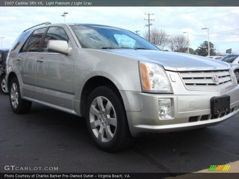 Light Platinum / Light Gray 2007 Cadillac SRX V6