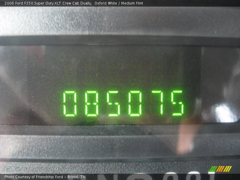 Oxford White / Medium Flint 2006 Ford F350 Super Duty XLT Crew Cab Dually