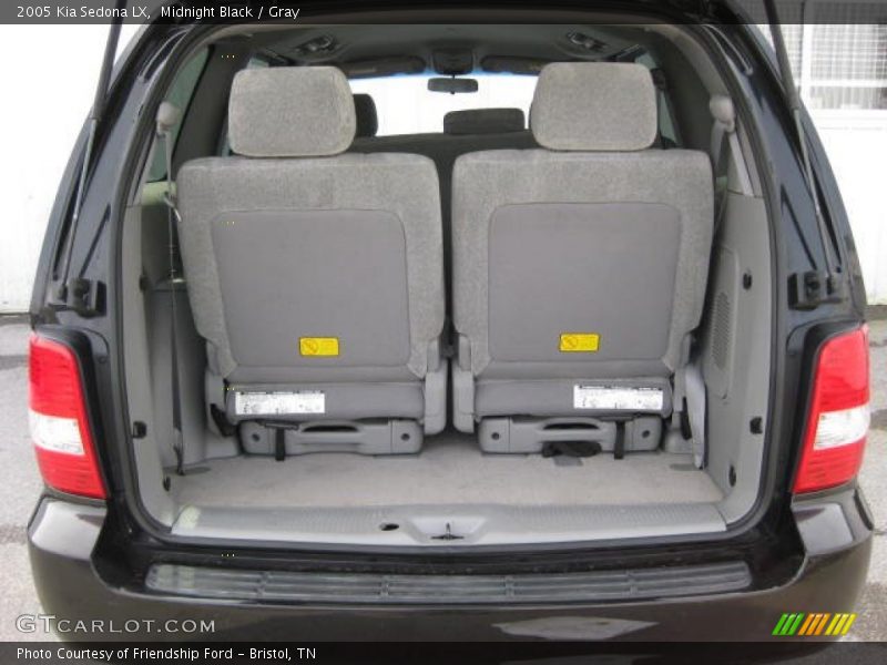 Midnight Black / Gray 2005 Kia Sedona LX