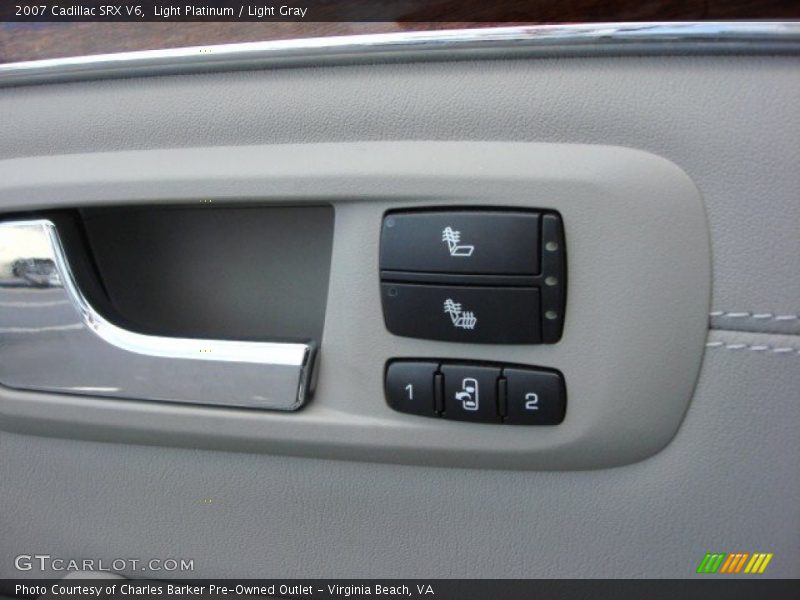 Light Platinum / Light Gray 2007 Cadillac SRX V6