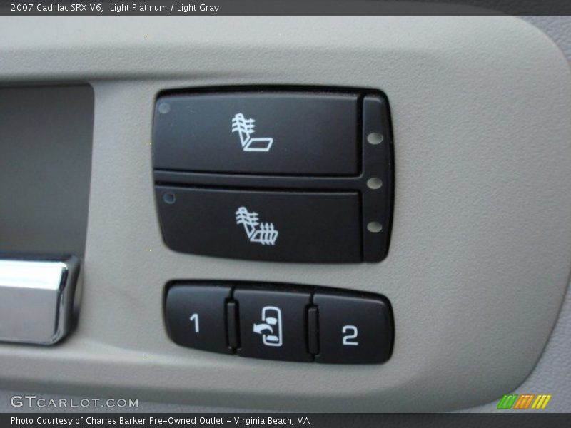 Light Platinum / Light Gray 2007 Cadillac SRX V6