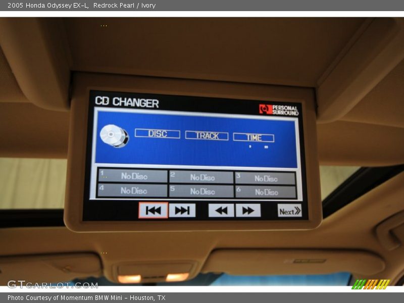 Redrock Pearl / Ivory 2005 Honda Odyssey EX-L