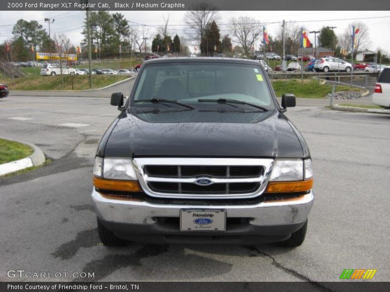 Black / Medium Graphite 2000 Ford Ranger XLT Regular Cab