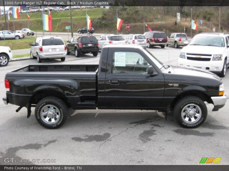 Black / Medium Graphite 2000 Ford Ranger XLT Regular Cab