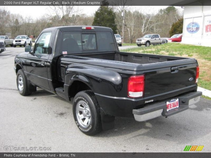 Black / Medium Graphite 2000 Ford Ranger XLT Regular Cab