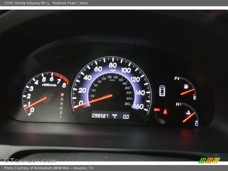 Redrock Pearl / Ivory 2005 Honda Odyssey EX-L