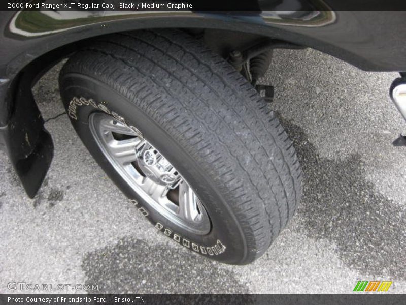 Black / Medium Graphite 2000 Ford Ranger XLT Regular Cab