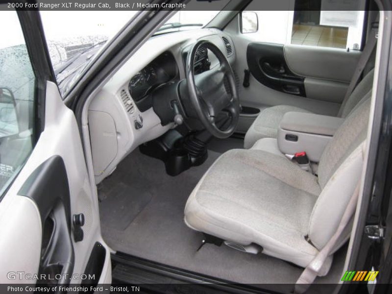 Black / Medium Graphite 2000 Ford Ranger XLT Regular Cab