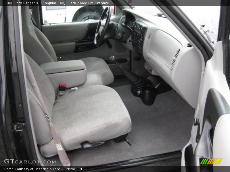 Black / Medium Graphite 2000 Ford Ranger XLT Regular Cab
