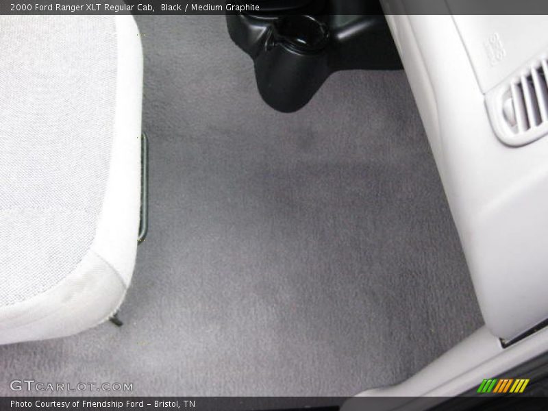 Black / Medium Graphite 2000 Ford Ranger XLT Regular Cab