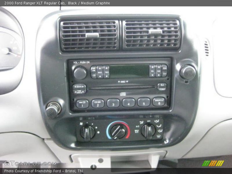 Black / Medium Graphite 2000 Ford Ranger XLT Regular Cab