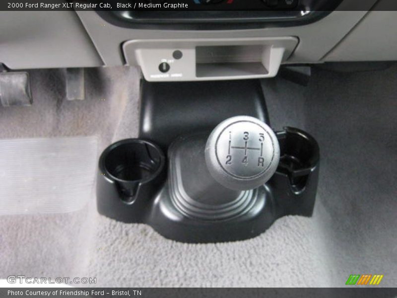 Black / Medium Graphite 2000 Ford Ranger XLT Regular Cab