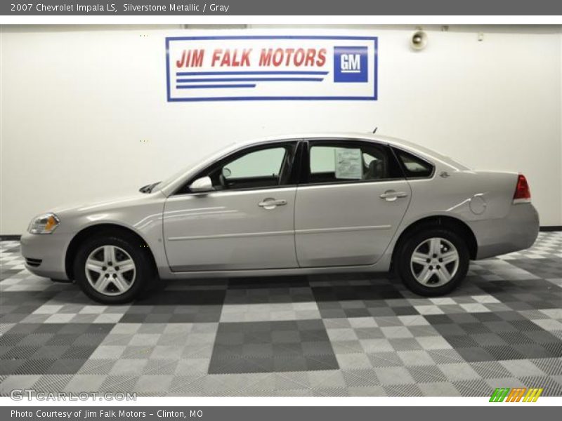 Silverstone Metallic / Gray 2007 Chevrolet Impala LS