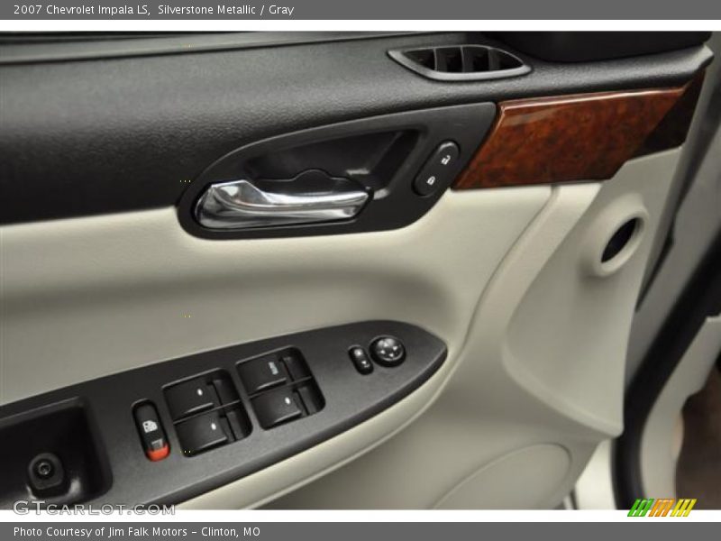 Silverstone Metallic / Gray 2007 Chevrolet Impala LS