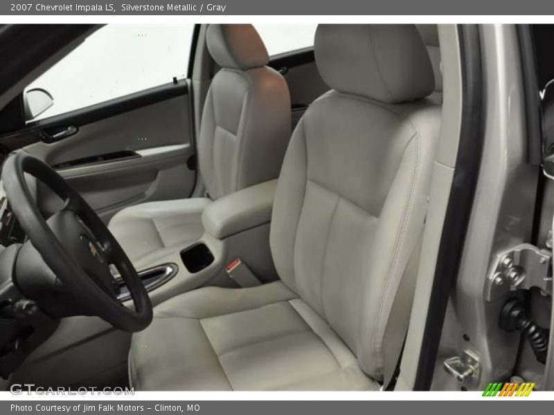 Silverstone Metallic / Gray 2007 Chevrolet Impala LS