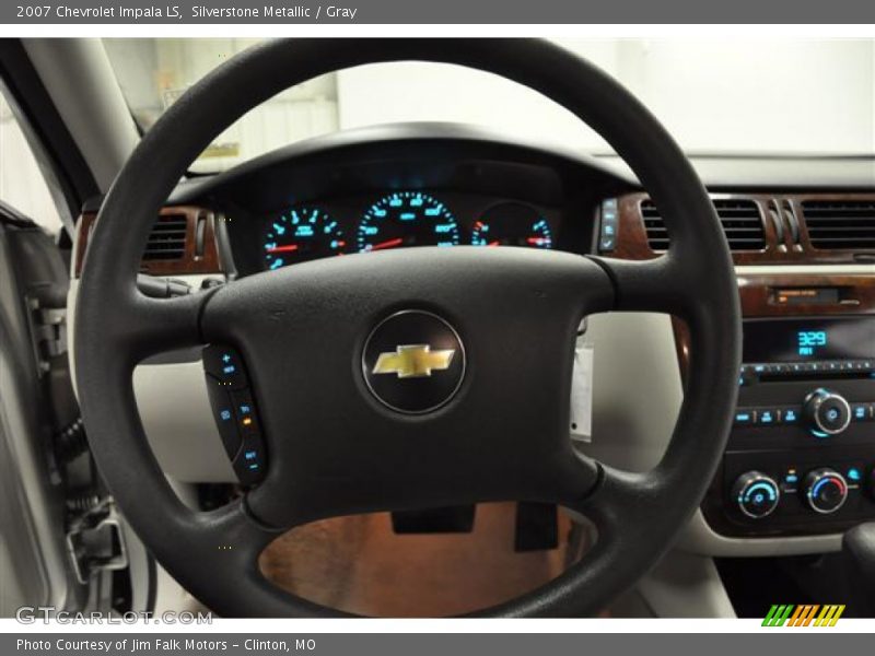 Silverstone Metallic / Gray 2007 Chevrolet Impala LS