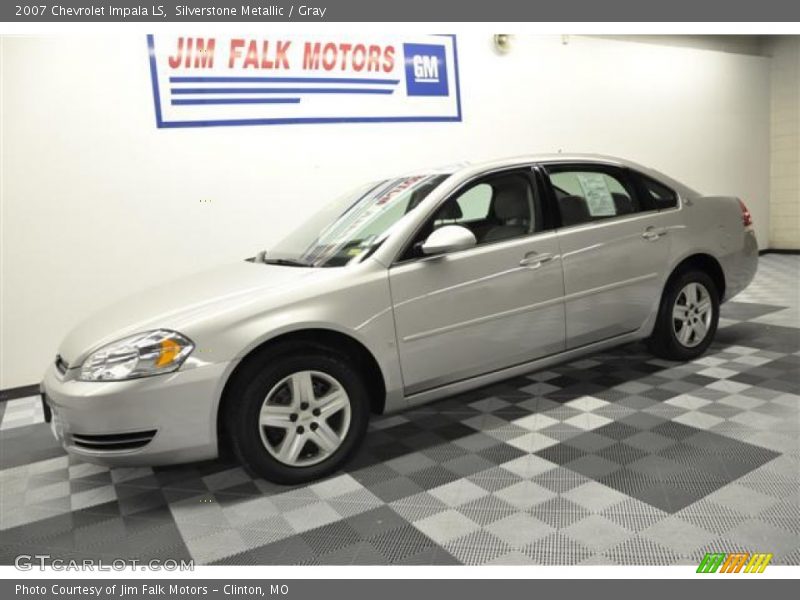 Silverstone Metallic / Gray 2007 Chevrolet Impala LS