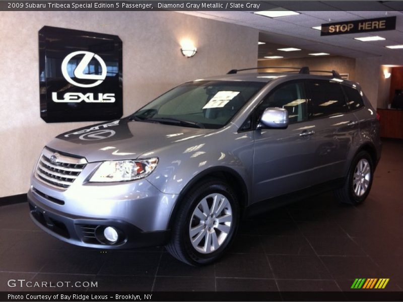 Diamond Gray Metallic / Slate Gray 2009 Subaru Tribeca Special Edition 5 Passenger