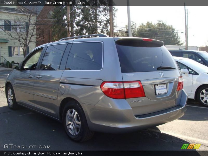 Slate Green Metallic / Gray 2006 Honda Odyssey EX