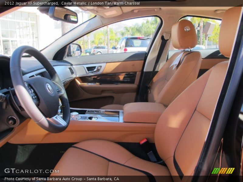 Front Seat of 2012 XF Supercharged