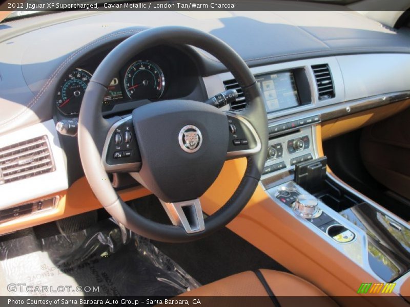 Dashboard of 2012 XF Supercharged