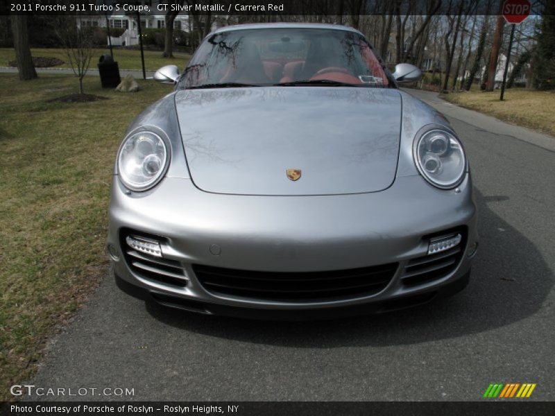 Front View of a Turbo - 2011 Porsche 911 Turbo S Coupe