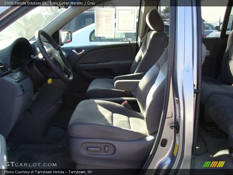 Slate Green Metallic / Gray 2006 Honda Odyssey EX