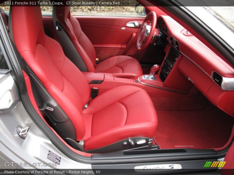 2011 911 Turbo S Coupe Carrera Red Interior