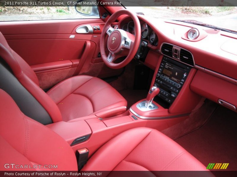  2011 911 Turbo S Coupe Carrera Red Interior