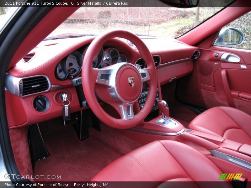 Carrera Red Interior - 2011 911 Turbo S Coupe 