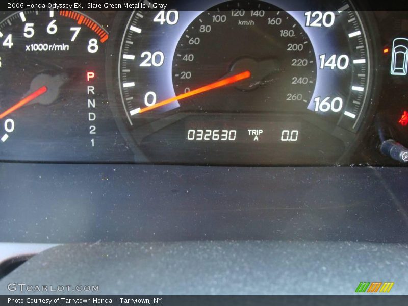 Slate Green Metallic / Gray 2006 Honda Odyssey EX