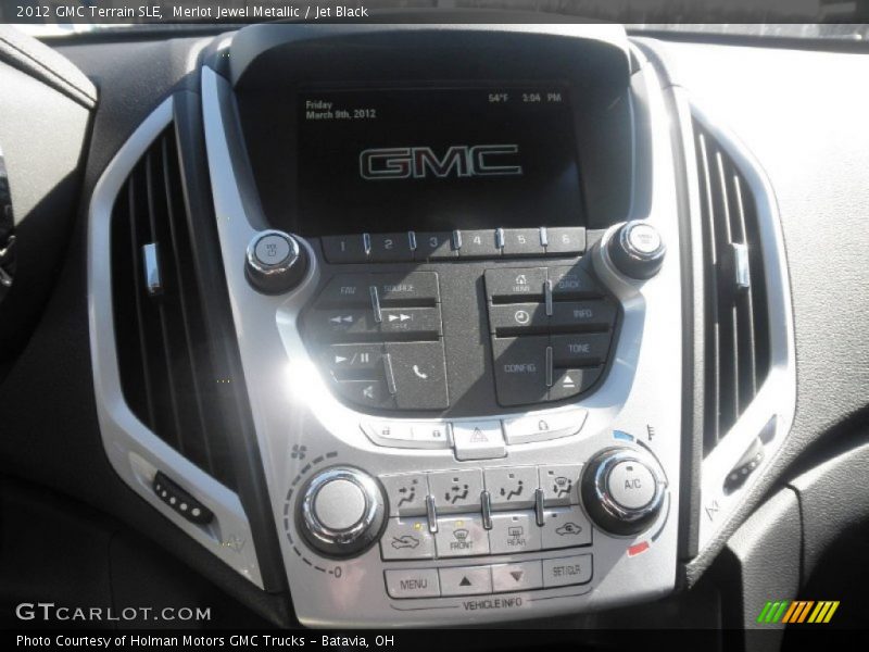 Merlot Jewel Metallic / Jet Black 2012 GMC Terrain SLE