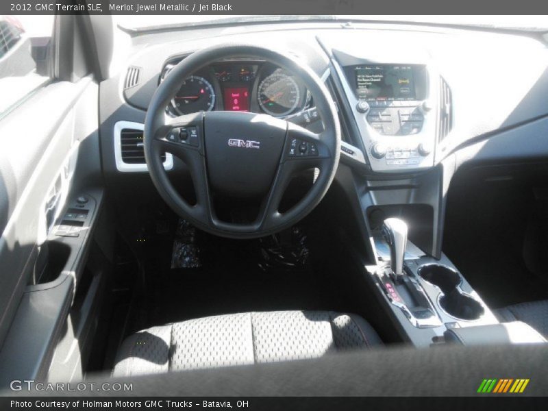 Merlot Jewel Metallic / Jet Black 2012 GMC Terrain SLE