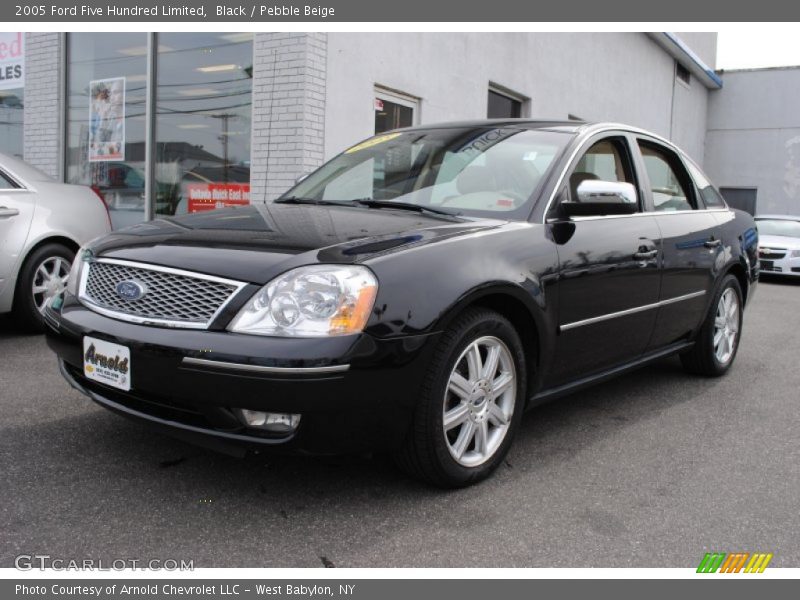 Black / Pebble Beige 2005 Ford Five Hundred Limited
