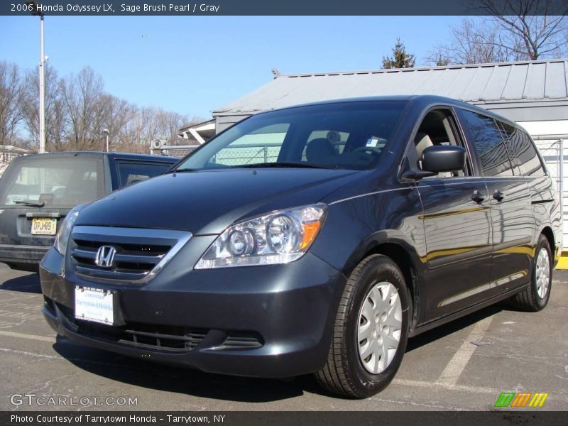 Sage Brush Pearl / Gray 2006 Honda Odyssey LX