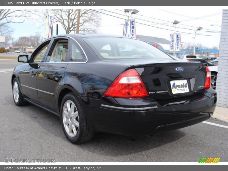 Black / Pebble Beige 2005 Ford Five Hundred Limited