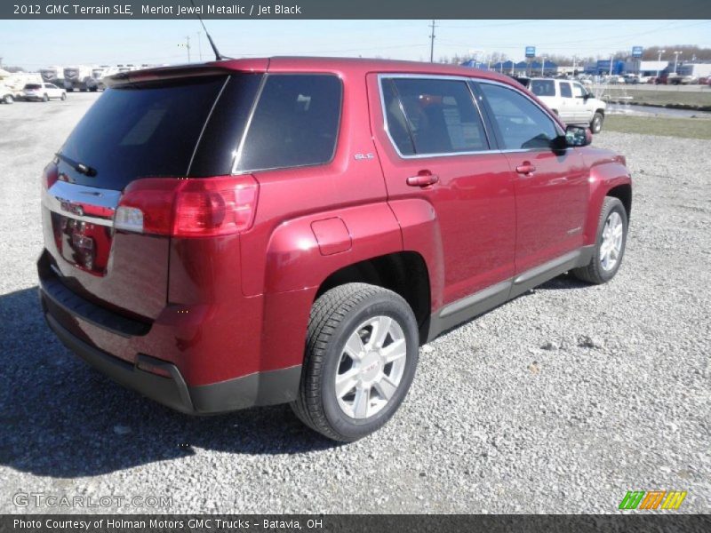 Merlot Jewel Metallic / Jet Black 2012 GMC Terrain SLE