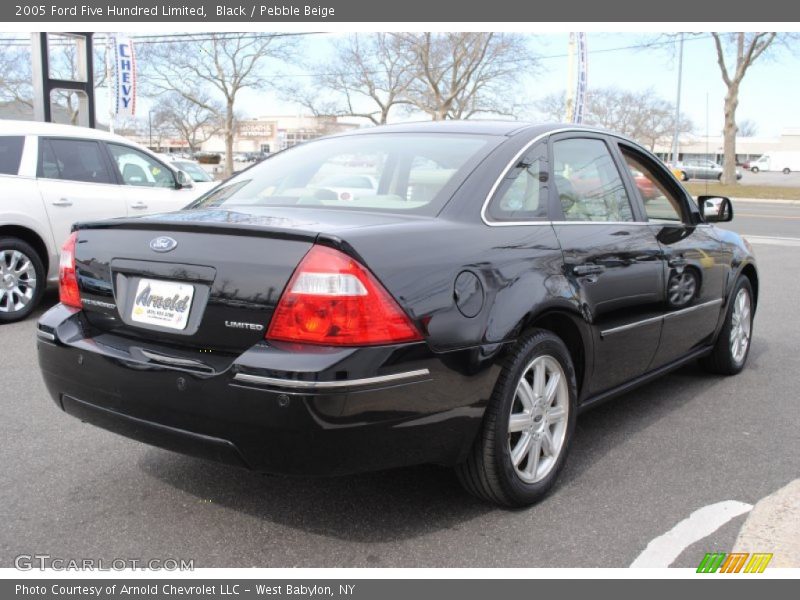 Black / Pebble Beige 2005 Ford Five Hundred Limited