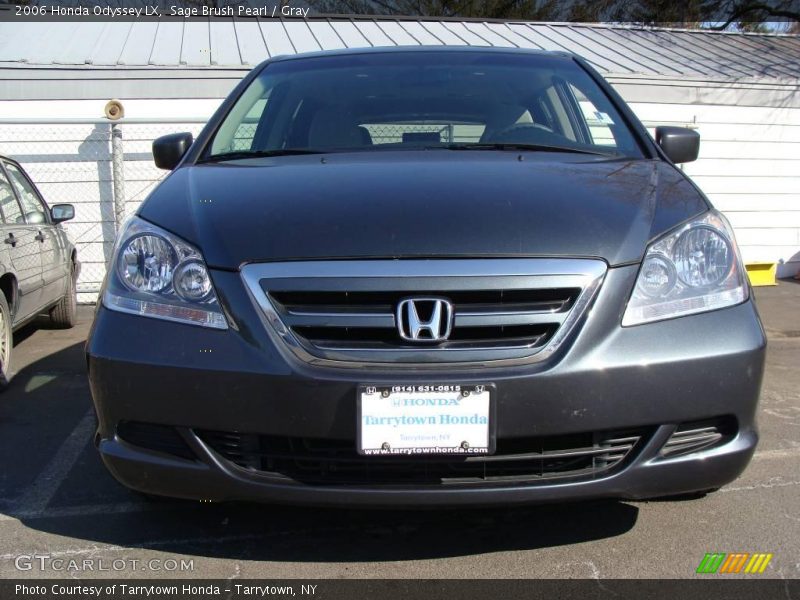 Sage Brush Pearl / Gray 2006 Honda Odyssey LX