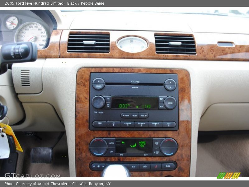 Controls of 2005 Five Hundred Limited