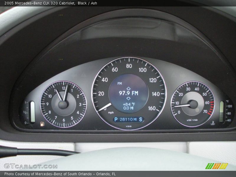 Black / Ash 2005 Mercedes-Benz CLK 320 Cabriolet