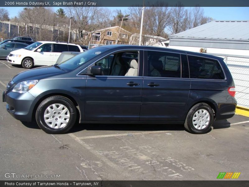 Sage Brush Pearl / Gray 2006 Honda Odyssey LX