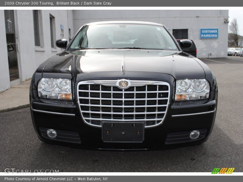 Brilliant Black / Dark Slate Gray 2009 Chrysler 300 Touring