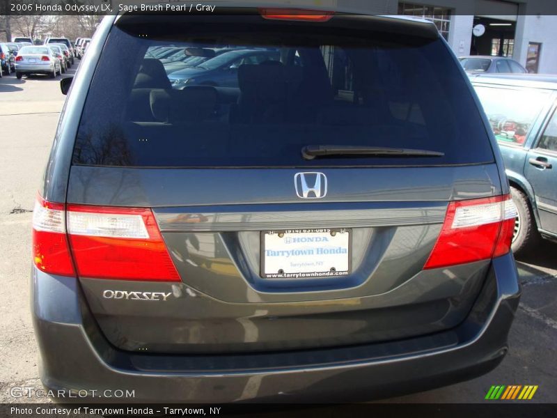 Sage Brush Pearl / Gray 2006 Honda Odyssey LX